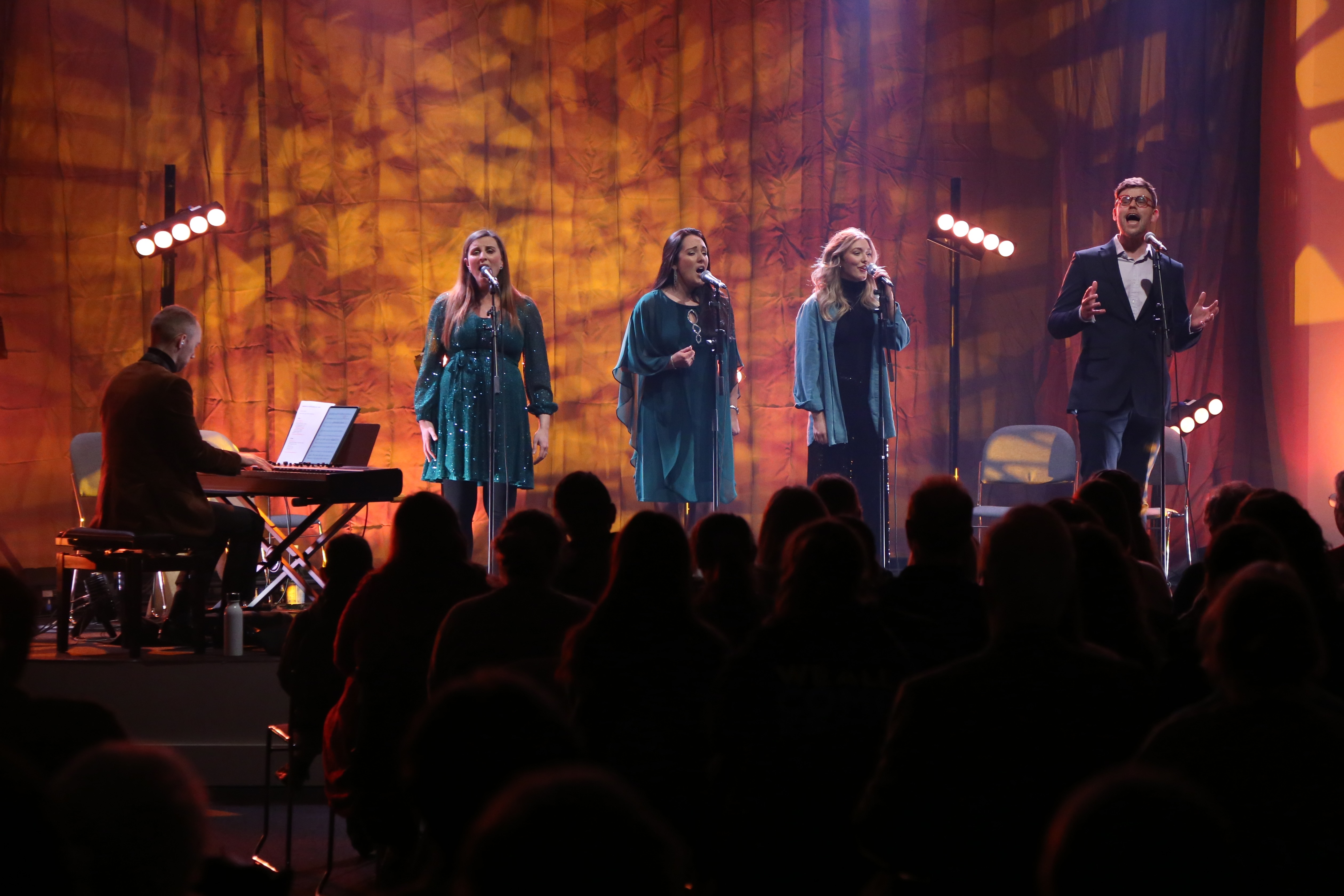Live event audience and stage lighting